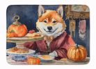 Shiba Inu Fall Kitchen Pumpkins Memory Foam Kitchen Mat Machine Washable Anti-Fatigue Mat Cushion Comfort Bath Mat or Kitchen Rug