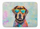 Chocolate Labrador Hippie Dawg Memory Foam Kitchen Mat Machine Washable Anti-Fatigue Mat Cushion Comfort Bath Mat or Kitchen Rug