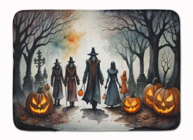 Vampires Spooky Halloween Memory Foam Kitchen Mat Machine Washable Anti-Fatigue Mat Cushion Comfort Bath Mat or Kitchen Rug