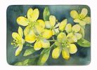South Carolina Yellow Jessamine in Watercolor Memory Foam Kitchen Mat Machine Washable Anti-Fatigue Mat Cushion Comfort Bath Mat or Kitchen Rug