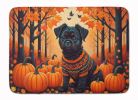 Affenpinscher Fall Memory Foam Kitchen Mat Machine Washable Anti-Fatigue Mat Cushion Comfort Bath Mat or Kitchen Rug