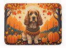 Cocker Spaniel Fall Memory Foam Kitchen Mat Machine Washable Anti-Fatigue Mat Cushion Comfort Bath Mat or Kitchen Rug