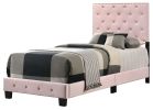 Charming Pink Twin Bed For Kids