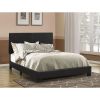 Black Full Panel Bed