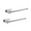 2 Pack Paper Towel Holder Wall Mount, Self-Adhesive or Drilled Paper Towel Holder Under Cabinet. Suitable for kitchen, bathroom, pantry
