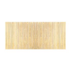 VEVOR Natural Bamboo Slat Screening Privacy Bamboo Slat Fence 3 ft H x 19.6 ft L