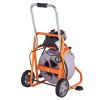 VEVOR Drain Cleaner Machine 75FT x 1/2 Inch Auto Feed with Wheels & 8 Cutters