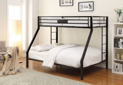 Limbra Sandy Black Finish Twin XL/Queen Bunk Bed