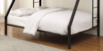 Limbra Sandy Black Finish Twin XL/Queen Bunk Bed