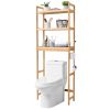 Over the Toilet Storage 3-Tier Bathroom Shelf Rack Space Saver Organizer