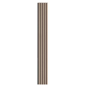 Wood Slat Acoustic Panels, 7.9 x 94.5 inch, MDF Accent Wooden Wall Panels for Modern Interior Wall Decor