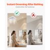 Bathroom Exhaust Fan, 80 CFM Bathroom Vent, Low-Noise, Premium Motor Ceiling Fan, Standard 4-inch Duct Interface for Laundry Room, Storage Room, Home