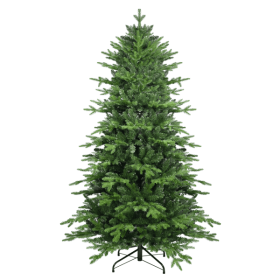 Artificial 4ft Green Christmas Tree with 919 PE/PVC Mixed Branch Tips, Steel wire, Hinged Premium & Foldable Base for Indoor Holiday Decorating