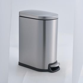 SSTC103-10L-S, Stainless Steel Kitchen Trash Can, 10L