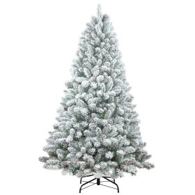 6ft Pvc Mixed Flocked light up season XmasTree Pine Cone Hinged Automatic christmas Tree Artificial