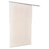 Panel Track Blinds Extendable Track from 45.8in to 86in W Trimmable Light Brown
