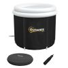 Outsunny Ice Bath Tub, 79 Gallon Outdoor Portable Cold Plunge Tub with Thermo Lid, Cover and Carry Bag for Athletes Recovery and Cold Water Therapy
