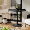 Modern Round Dining Table, âˆ…31.5'' Kitchen Dining Room Furniture, Coffee Table, Leisure Table, Living Room Table, Dining Table, Kitchen Table