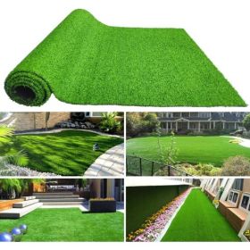 Artificial Grass Turf -3.3FTx32.3FT 0.8"Indoor/Outdoor Synthetic Fake Grass,Astroturf for Garden yard