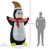 8' Christmas Inflatable Penguin LED Lights Indoor Outdoor Decoration