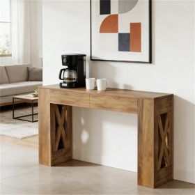 Console table with  2 drawers for living room decoration