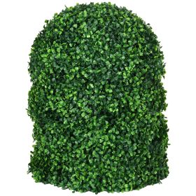 2 Pack Artificial Tree Boxwood Topiary Balls, 15.7 Inch