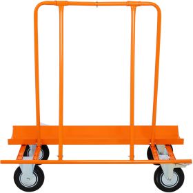 Heavy Duty Drywall Sheet Cart & Panel Dolly 1800lbs Load Capacity,panel Service Cart ,casters With Brake