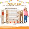 Toy Storage Organizer with 3 Drawers 6 Shelves and 9 Bins with Bookshelf