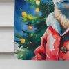 Otter Christmas House Flag Large Porch Sleeve Pole Decorative Outside Yard Banner Artwork Wall Hanging, Polyester, House Size, Multicolor