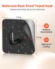 Adhesive Hooks Self-Adhesive Towel Coat Hooks 4 Pack Sticky Wall Hanger