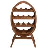 Wine Rack 13 Bottles Solid Acacia Wood