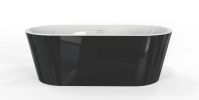 Acrylic Freestanding Soaking Bathtub-60''-black