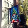 Koala Christmas House Flag Large Porch Sleeve Pole Decorative Outside Yard Banner Artwork Wall Hanging, Polyester, House Size, Multicolor