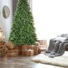 4ft PE/PVC Hybrid Automatic Tree Steel Wire + Wire Artificial Christmas Tree