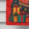 Akita Holiday Christmas House Flag Large Porch Sleeve Pole Decorative Outside Yard Banner Artwork Wall Hanging, Polyester, House Size, Multicolor