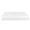 Plush 8 in. Medium Gel Memory Foam Mattress for Twin XL Size Bed in a Box with Breathable White Aloe Vera Cover