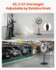 18" Industrial Pedestal Fan 3-Speed Fan 45.3 to 57.9 Inch Height Adjustable