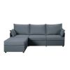 93.7' Sectional Sofa with ottoman