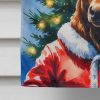 Moose Christmas House Flag Large Porch Sleeve Pole Decorative Outside Yard Banner Artwork Wall Hanging, Polyester, House Size, Multicolor