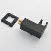 Matte Black Shower Set System Bathroom Luxury Rain Mixer Shower Combo