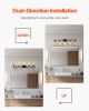 5-Light Modern Bathroom Vanity Light 37.1-Inch Wall Light Fixtures Over Mirror
