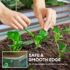 Outsunny Galvanized Raised Garden Bed 4x4 Steel Frame Green for Vegetables Flowers Plants Herbs