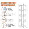 VEVOR 5 Tiers Water Jug Holder Single Row Water Bottle Rack for 5 Bottles Silver