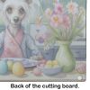 NEW Decorating Easter Chinese Crested Glass Cutting Board Decorative Tempered Glass Kitchen Cutting and Serving Board Large Size Chopping Board