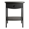 Claire Accent Table Black Finish