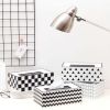 Wooden Rectangle Tissue Box Holder Simple Style Paper Facial Tissue Box Cover