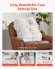 Soft Throw Blanket 50 x 60 Inches / 1270 x 1524 mm Faux Fur Cozy Bed Blanket