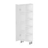 White 1-Door Linen Cabinet