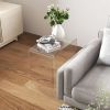 21" Long Rectangle All Acrylic 15mm Thick Waterfall Coffee Table, Clear