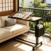 Height Adjustable Mobile C Table End Table Sofa Snack Table for Home Comfort And Convenience
